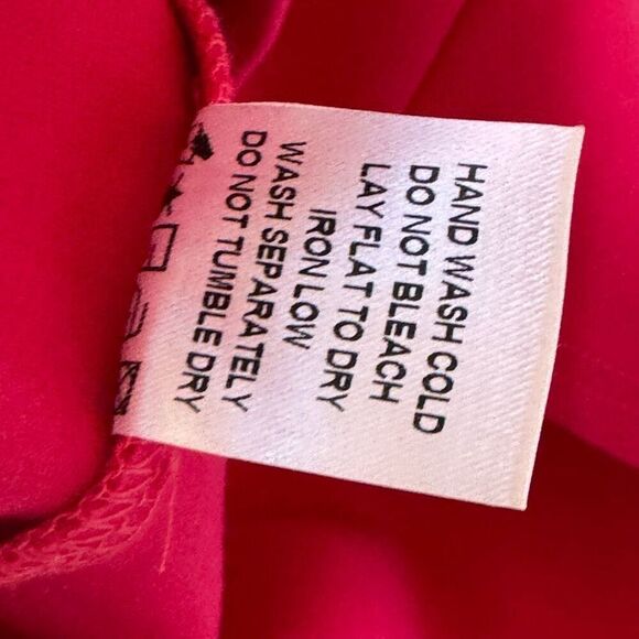 Superdown Nava Asymmetrical Mini Dress in Hot Pink One Shoulder NWT S - Picture 11 of 11